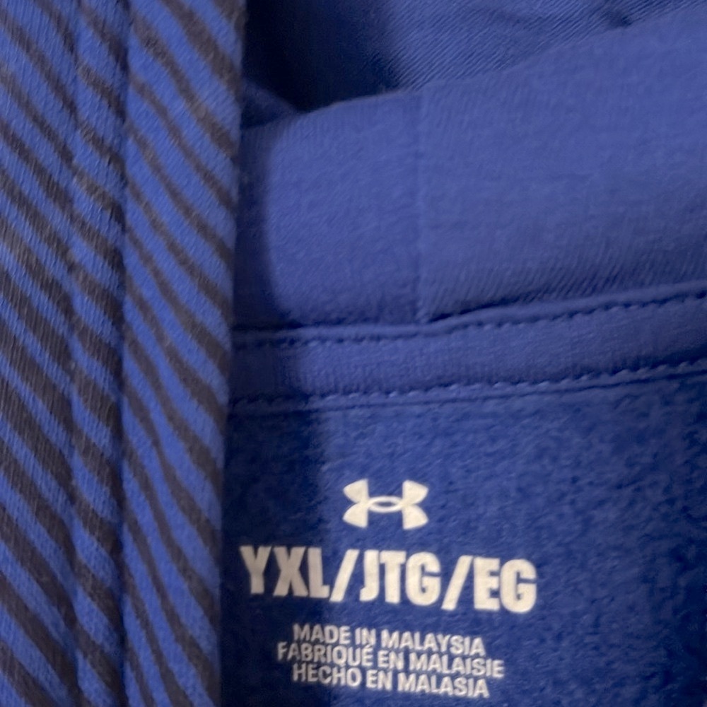 Lot of 2x [Nike] & [Under Armour] Long-Sleeve Hoodie Hooded Sweatshirts Youth - Picture 10 of 16